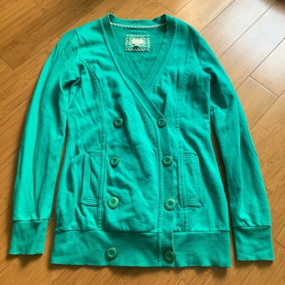 Sweaters - NWOT Aritzia Talula Green Button Down Cardigan